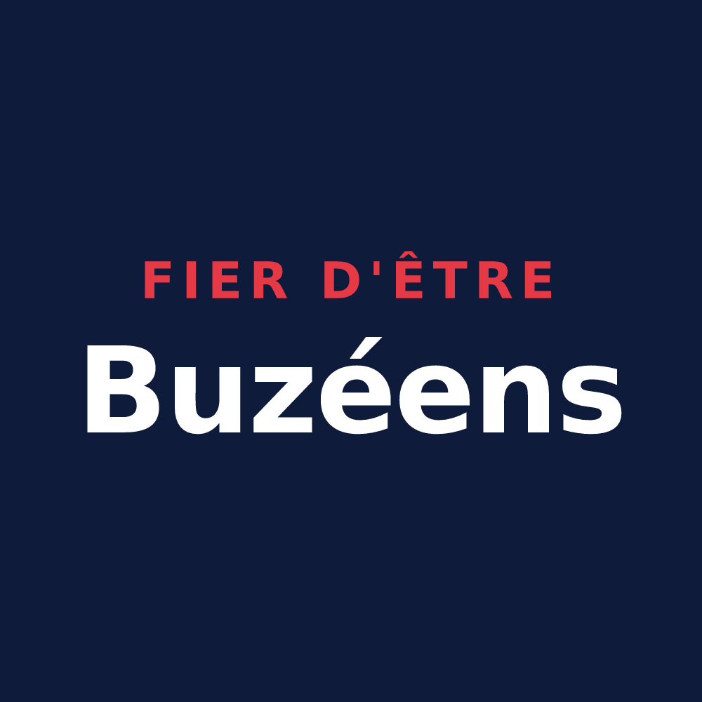 T-shirt « Fier d'être Buzéens » — design pour Buzy-Darmont