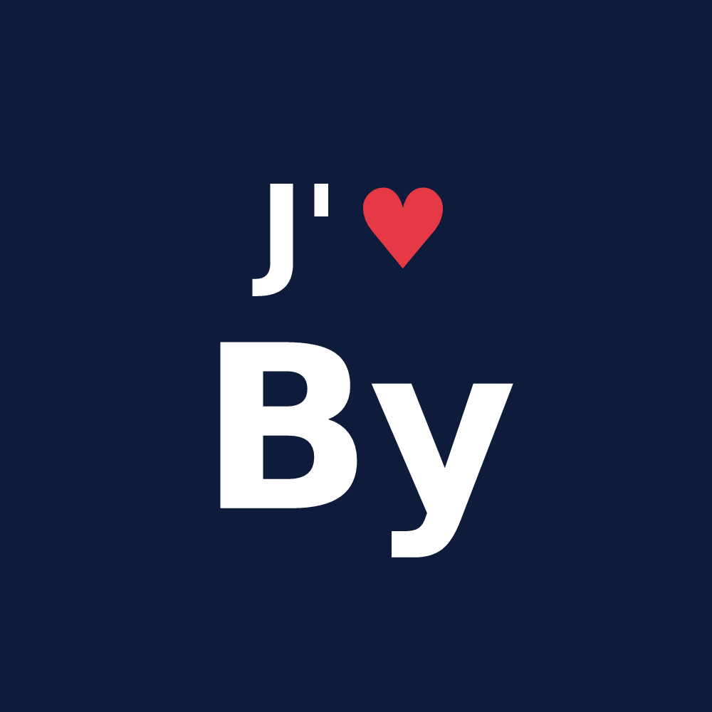 T-shirt personnalisé By — design J'aime By