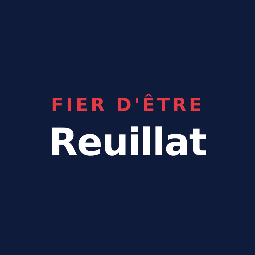 T-shirt « Fier d'être Reuillat » — design pour Cœur-de-la-Vallée