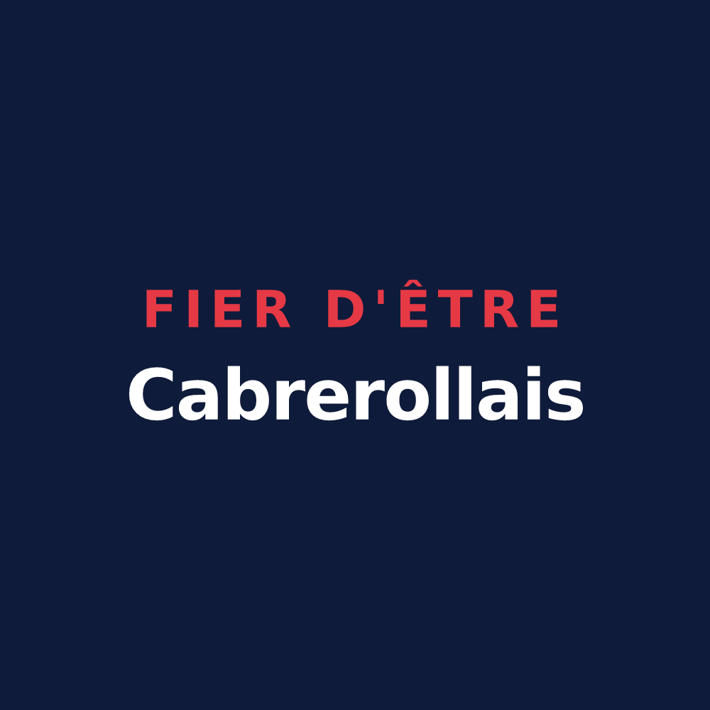 T-shirt « Fier d'être Cabrerollais » — design pour Cabrerolles
