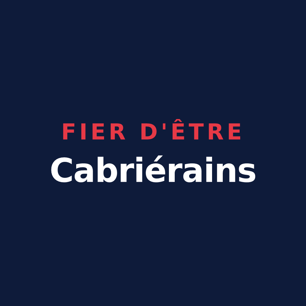 T-shirt « Fier d'être Cabriérains » — design pour Cabrières-d'Aigues