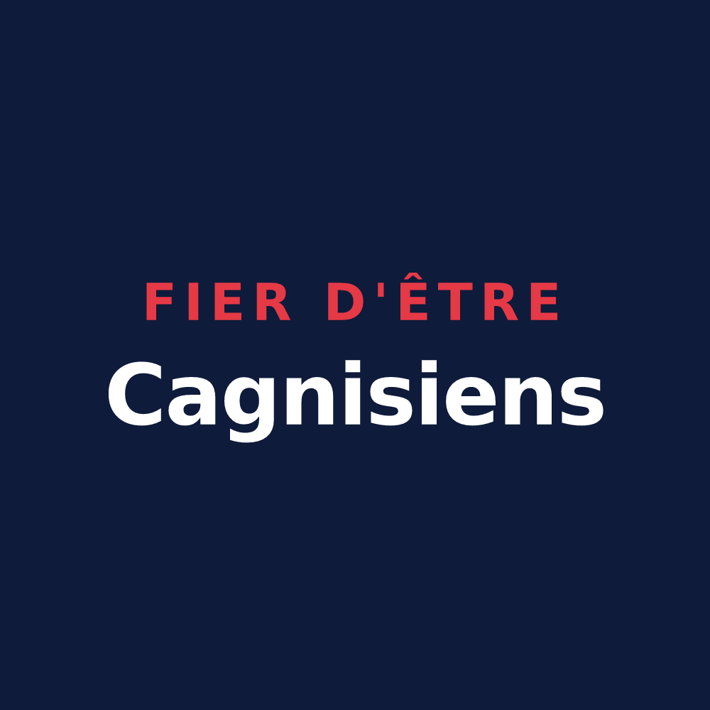 T-shirt « Fier d'être Cagnisiens » — design pour Cagny