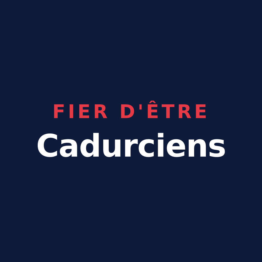 T-shirt « Fier d'être Cadurciens » — design pour Cahors