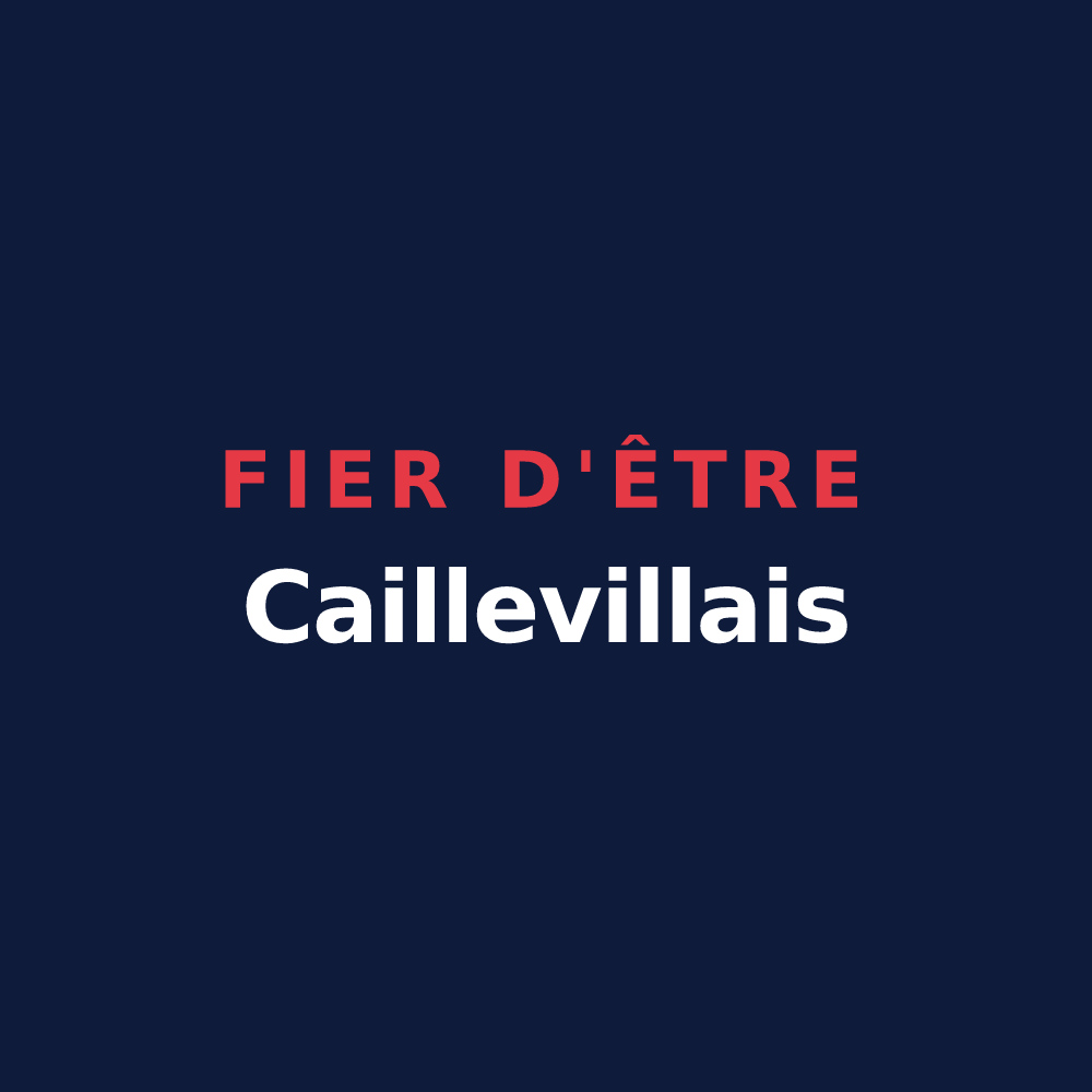 T-shirt « Fier d'être Caillevillais » — design pour Cailleville