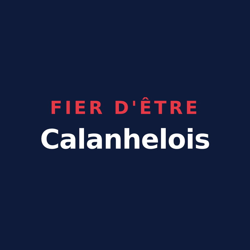 T-shirt « Fier d'être Calanhelois » — design pour Calanhel