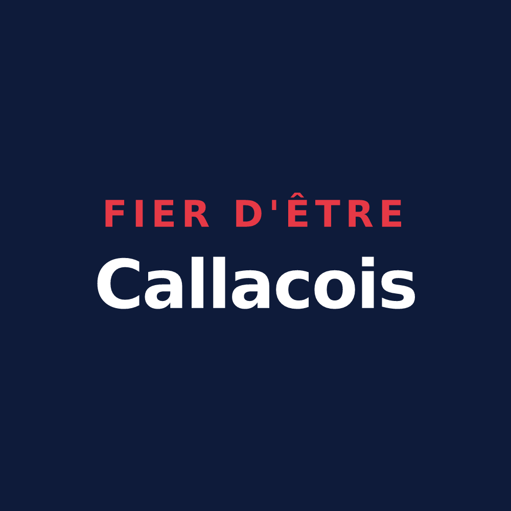 T-shirt « Fier d'être Callacois » — design pour Callac