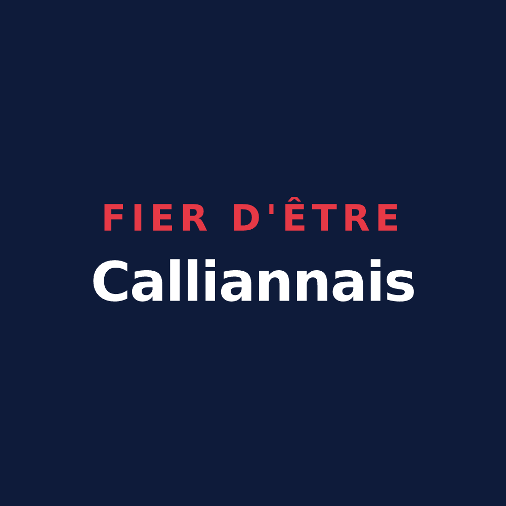 T-shirt « Fier d'être Calliannais » — design pour Callian