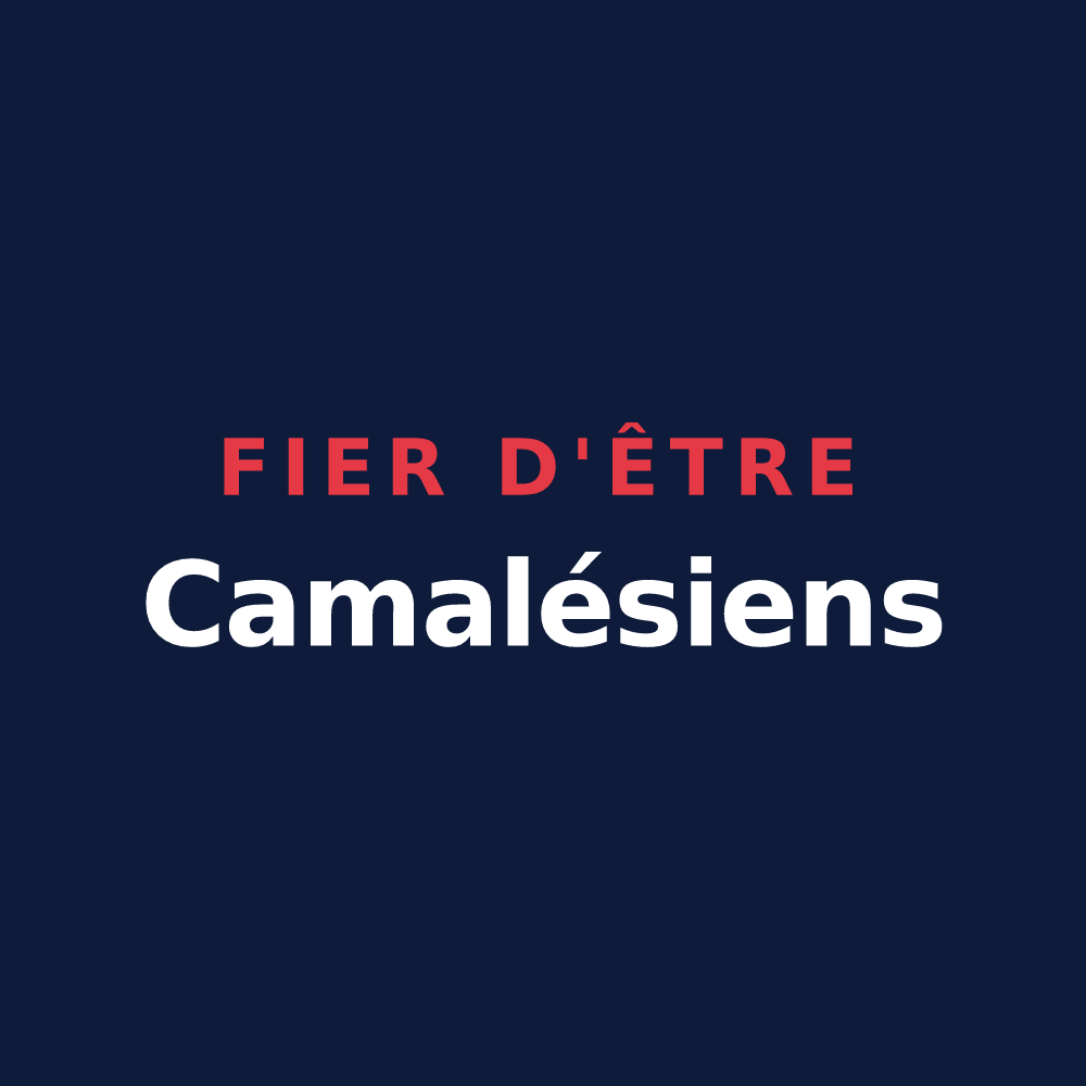 T-shirt « Fier d'être Camalésiens » — design pour Camalès