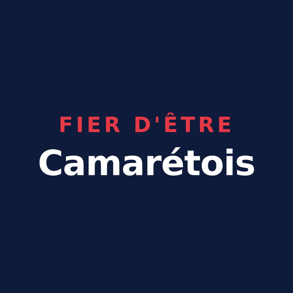 T-shirt « Fier d'être Camarétois » — design pour Camaret-sur-Mer