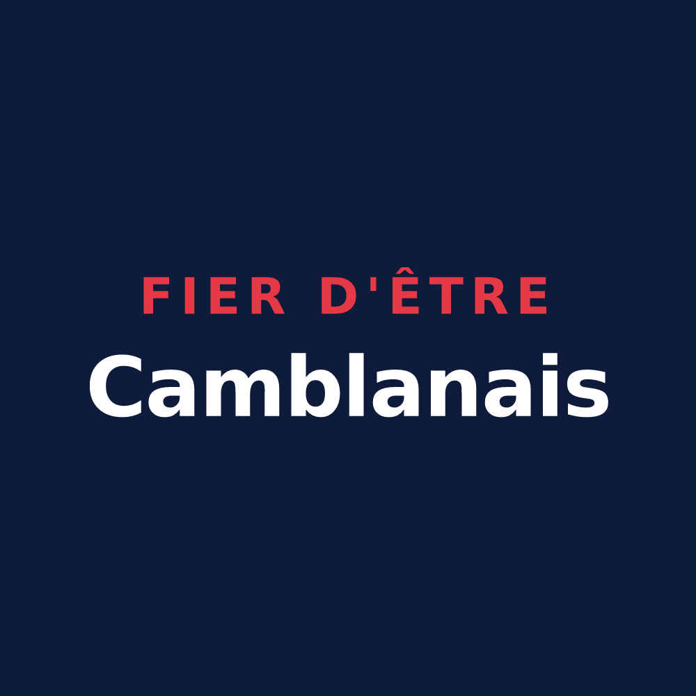 T-shirt « Fier d'être Camblanais » — design pour Camblanes-et-Meynac