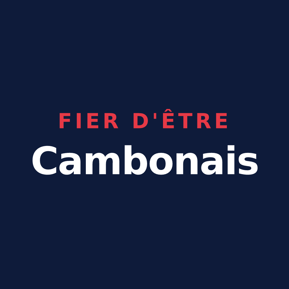 T-shirt « Fier d'être Cambonais » — design pour Cambon-et-Salvergues