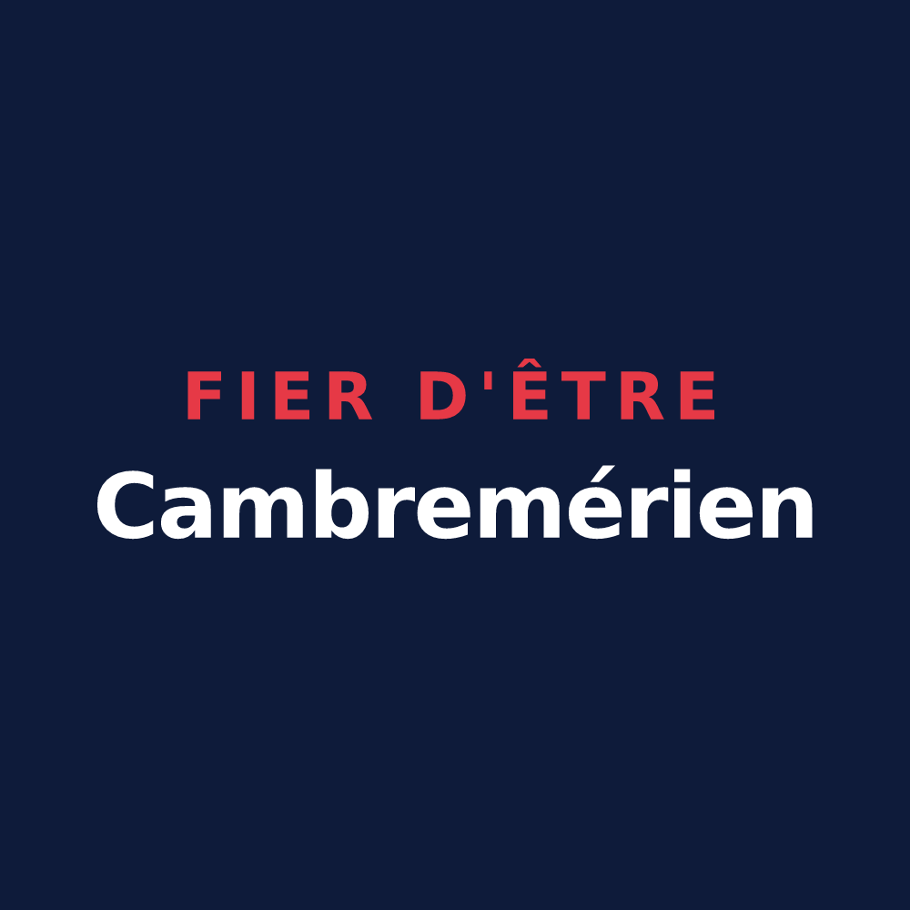 T-shirt « Fier d'être Cambremérien » — design pour Cambremer
