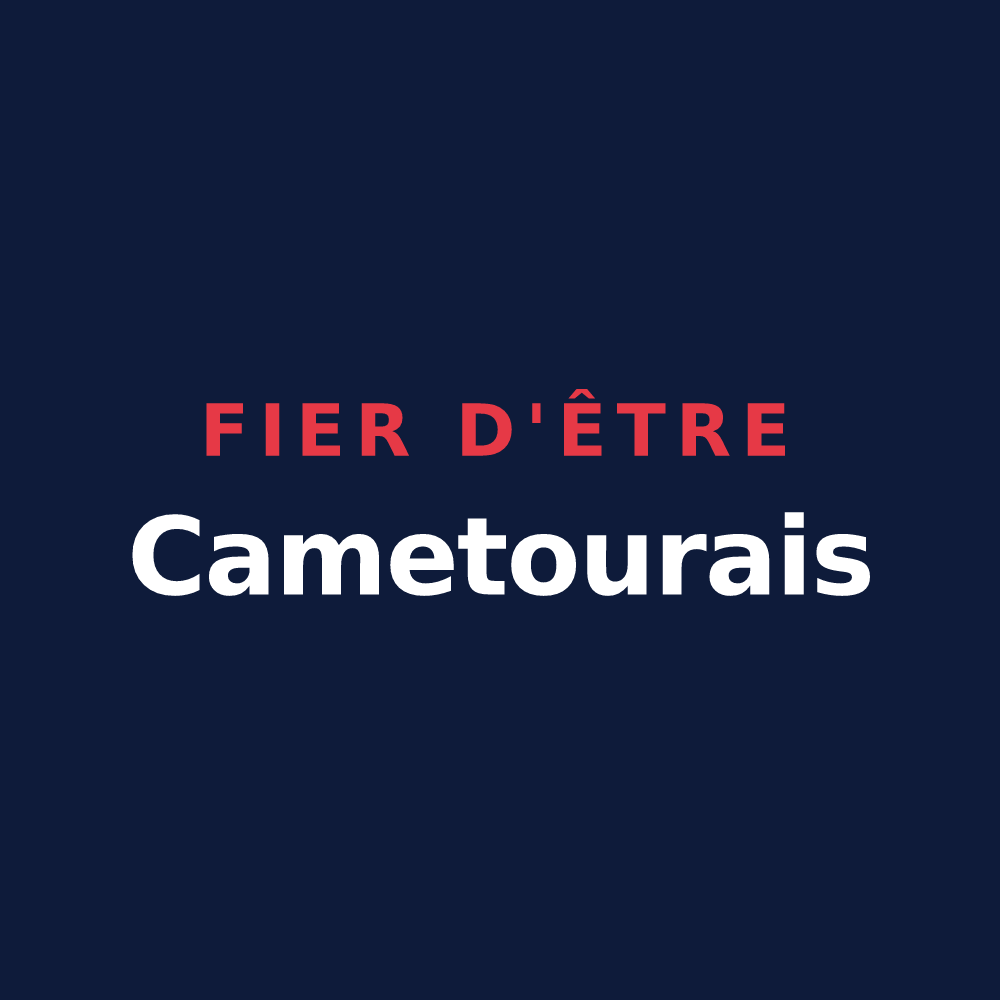 T-shirt « Fier d'être Cametourais » — design pour Cametours