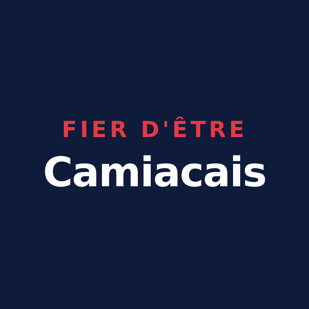 T-shirt « Fier d'être Camiacais » — design pour Camiac-et-Saint-Denis