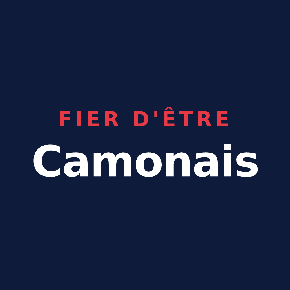 T-shirt « Fier d'être Camonais » — design pour Camon