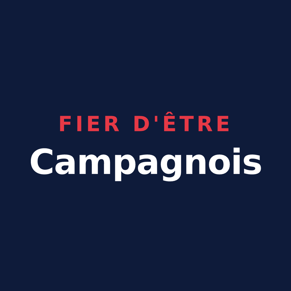 T-shirt « Fier d'être Campagnois » — design pour Campagna-de-Sault