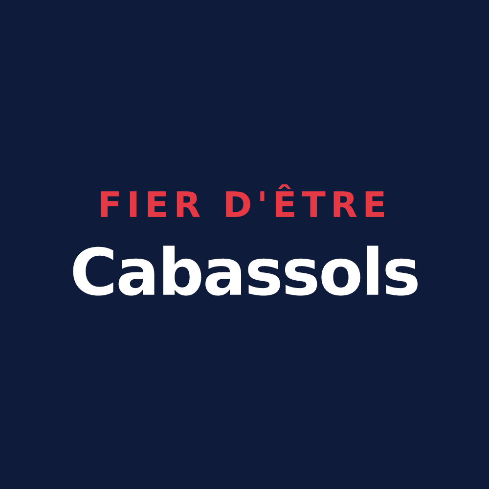 T-shirt « Fier d'être Cabassols » — design pour Campagnac