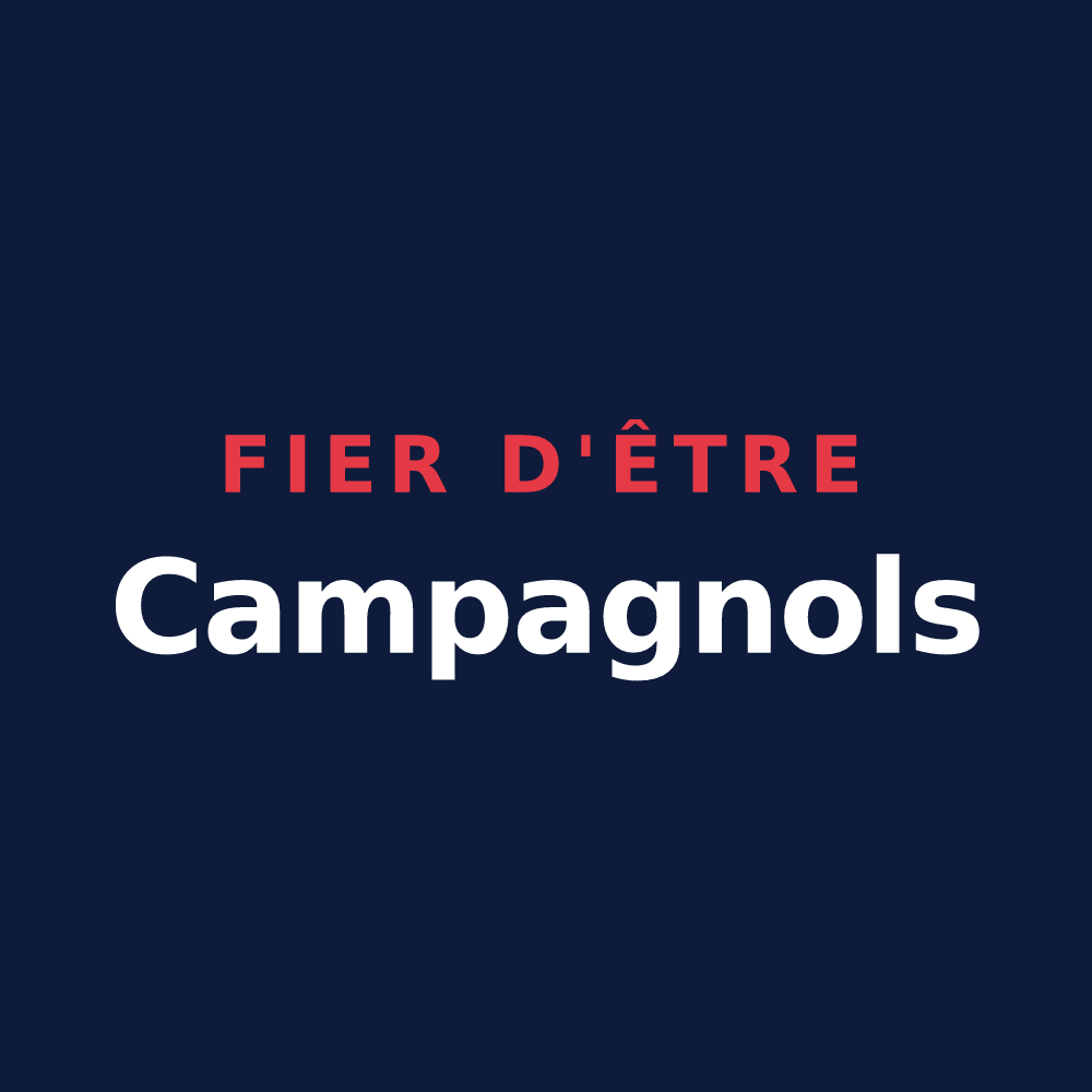 T-shirt « Fier d'être Campagnols » — design pour Campagne