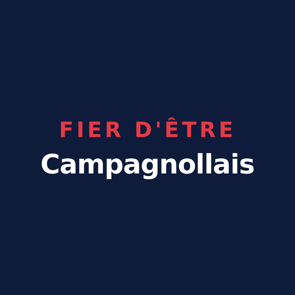 T-shirt « Fier d'être Campagnollais » — design pour Campagnolles