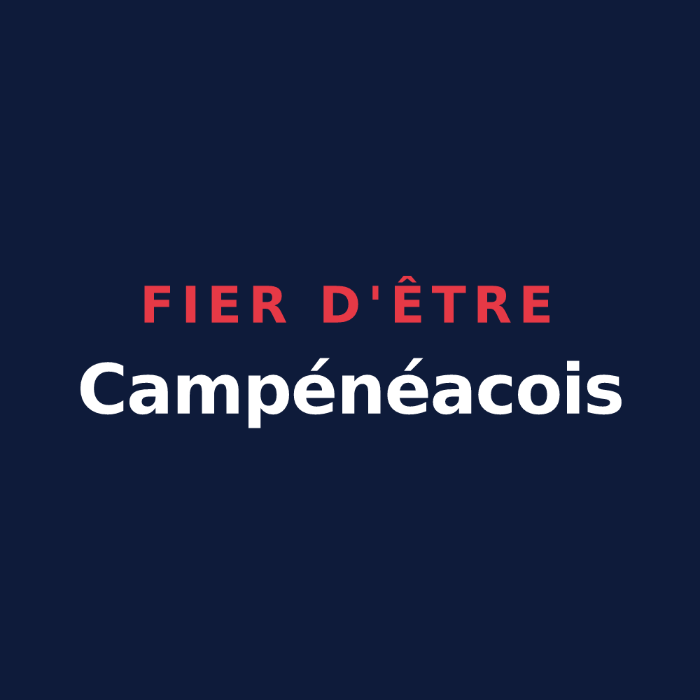 T-shirt « Fier d'être Campénéacois » — design pour Campénéac