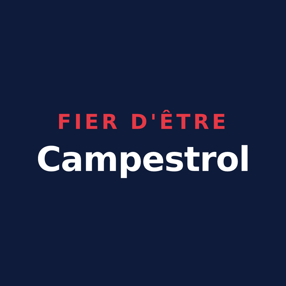 T-shirt « Fier d'être Campestrol » — design pour Campestre-et-Luc