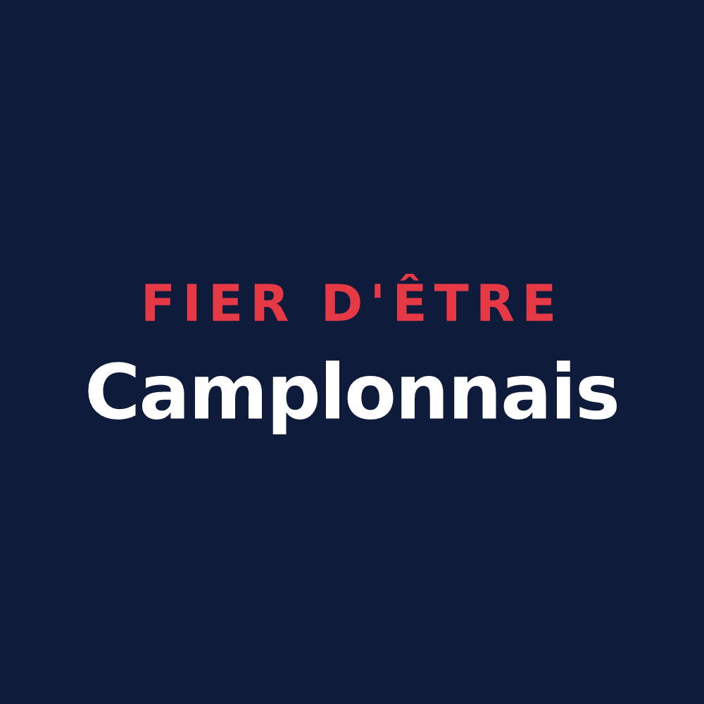 T-shirt « Fier d'être Camplonnais » — design pour Camplong-d'Aude