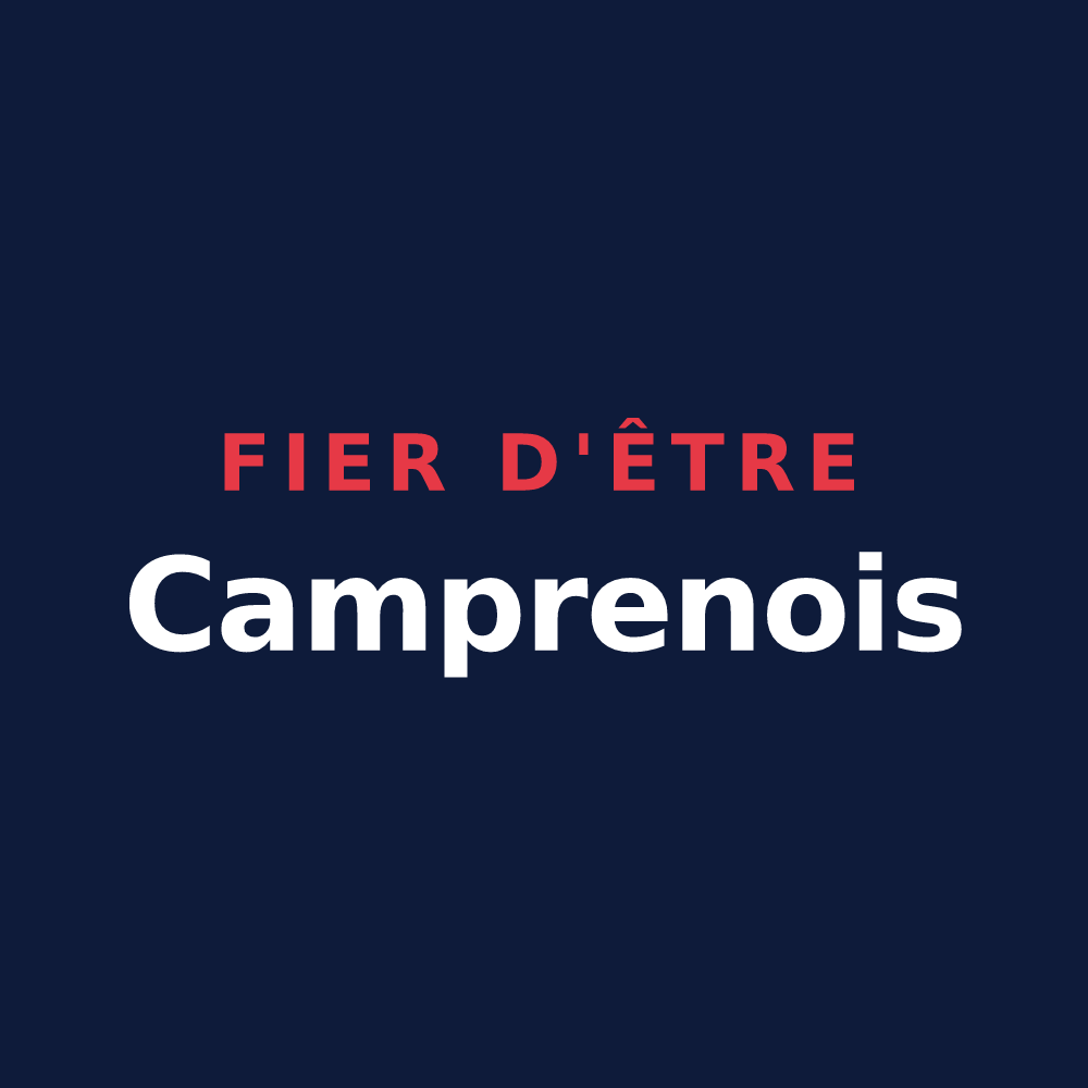 T-shirt « Fier d'être Camprenois » — design pour Campremy