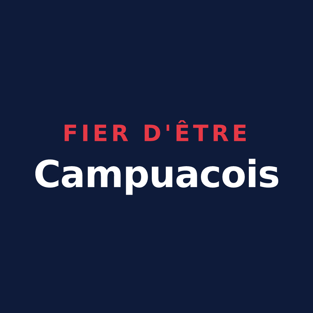 T-shirt « Fier d'être Campuacois » — design pour Campuac