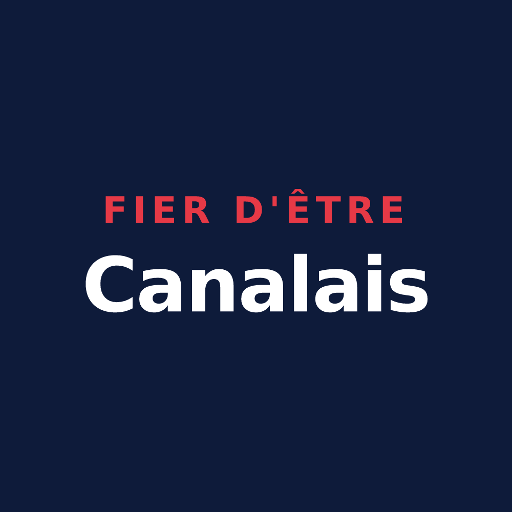 T-shirt « Fier d'être Canalais » — design pour Canals