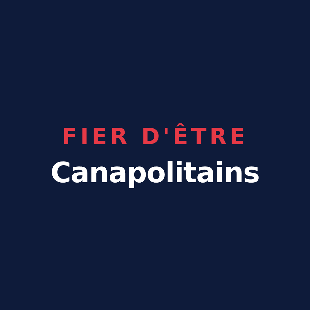 T-shirt « Fier d'être Canapolitains » — design pour Canaples