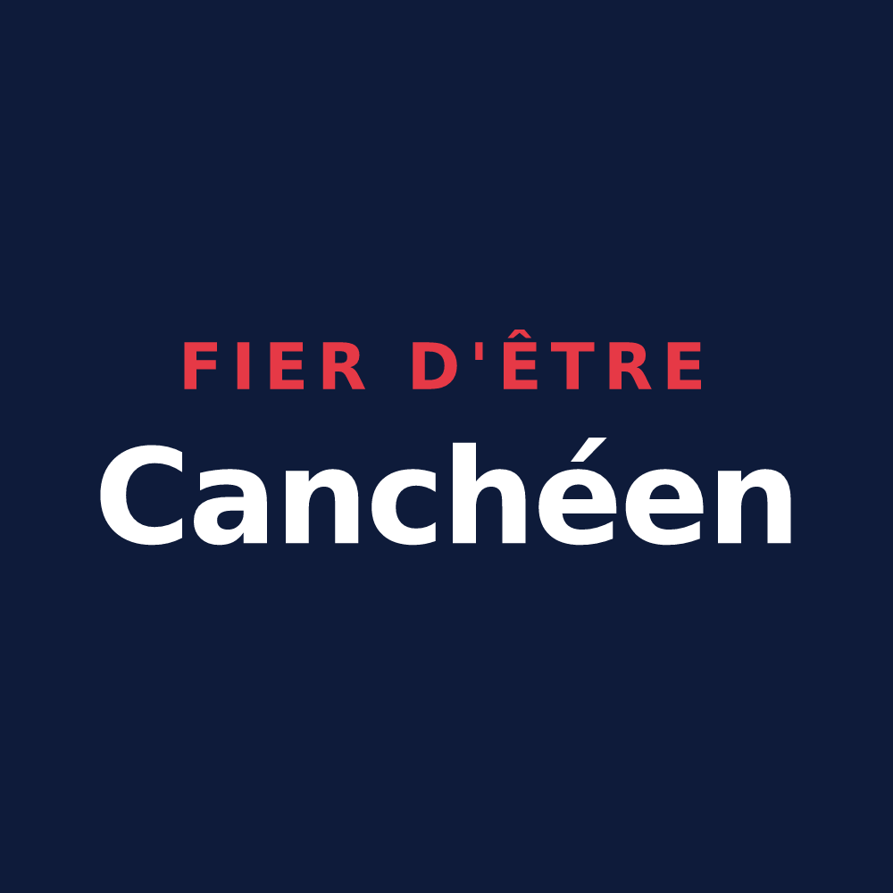 T-shirt « Fier d'être Canchéen » — design pour Canchy