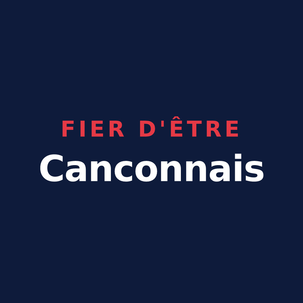 T-shirt « Fier d'être Canconnais » — design pour Cancon