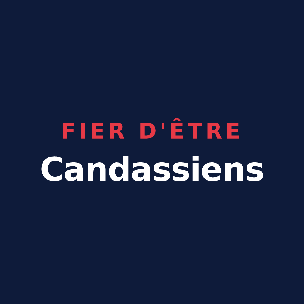 T-shirt « Fier d'être Candassiens » — design pour Candas