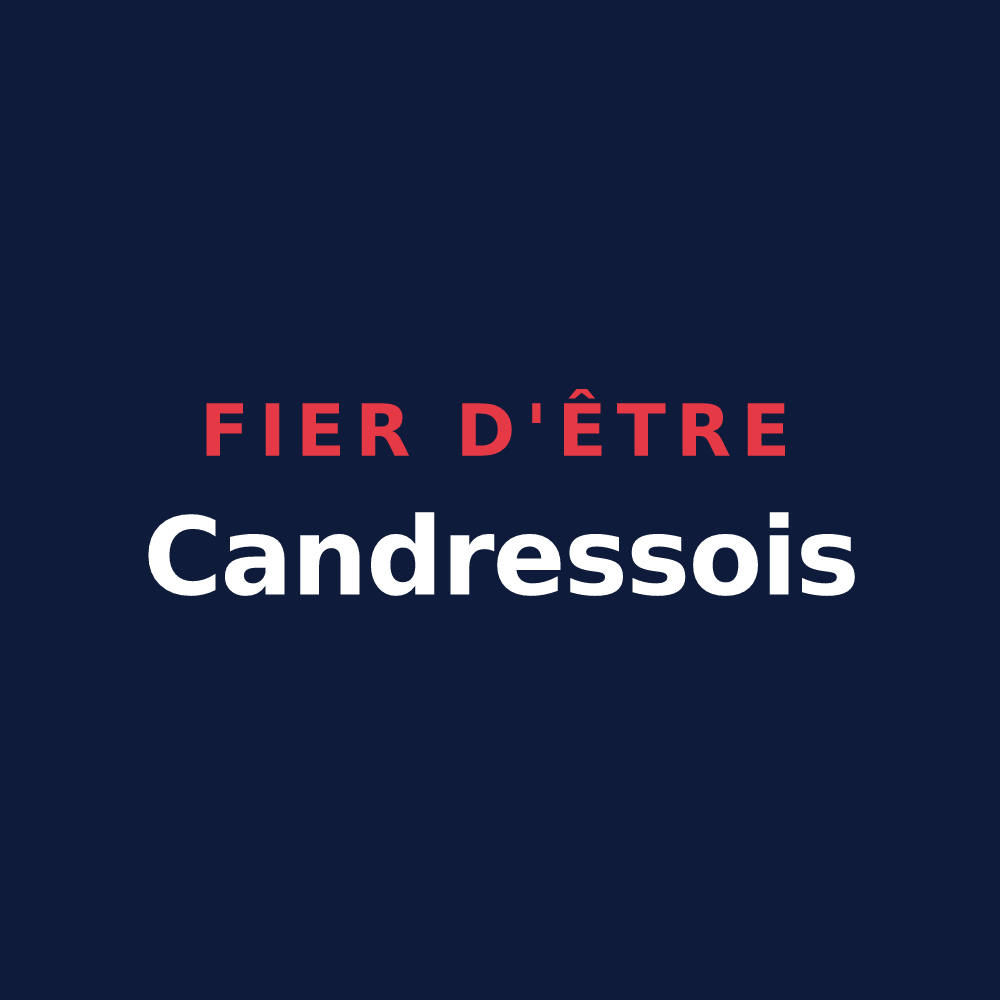 T-shirt « Fier d'être Candressois » — design pour Candresse