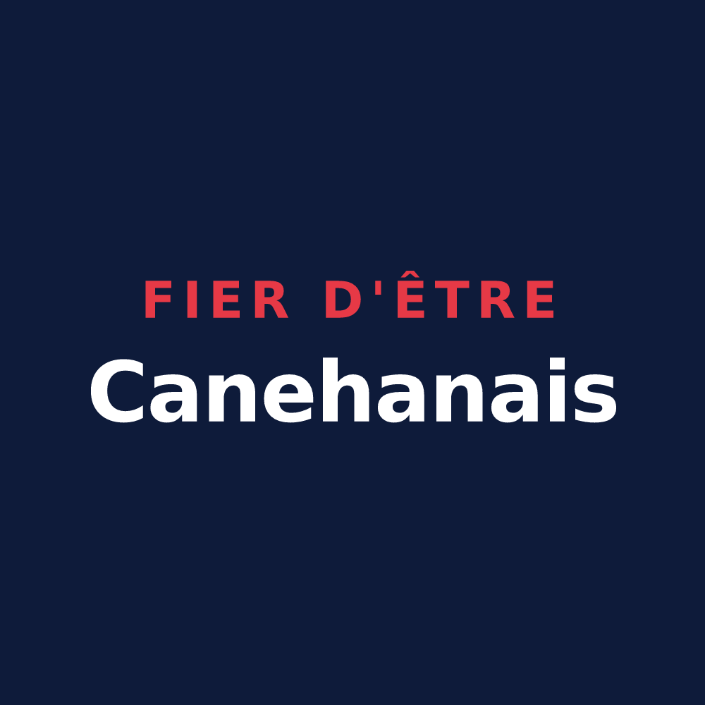 T-shirt « Fier d'être Canehanais » — design pour Canehan