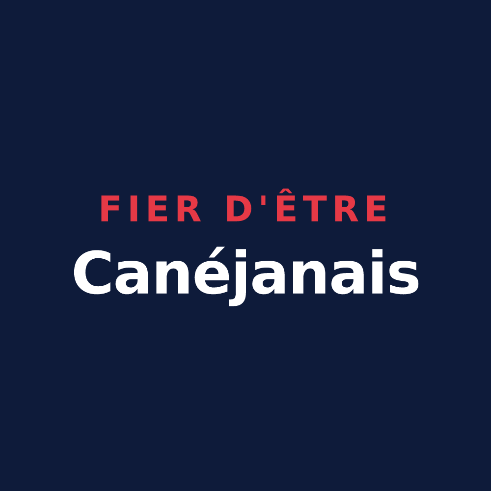 T-shirt « Fier d'être Canéjanais » — design pour Canéjan