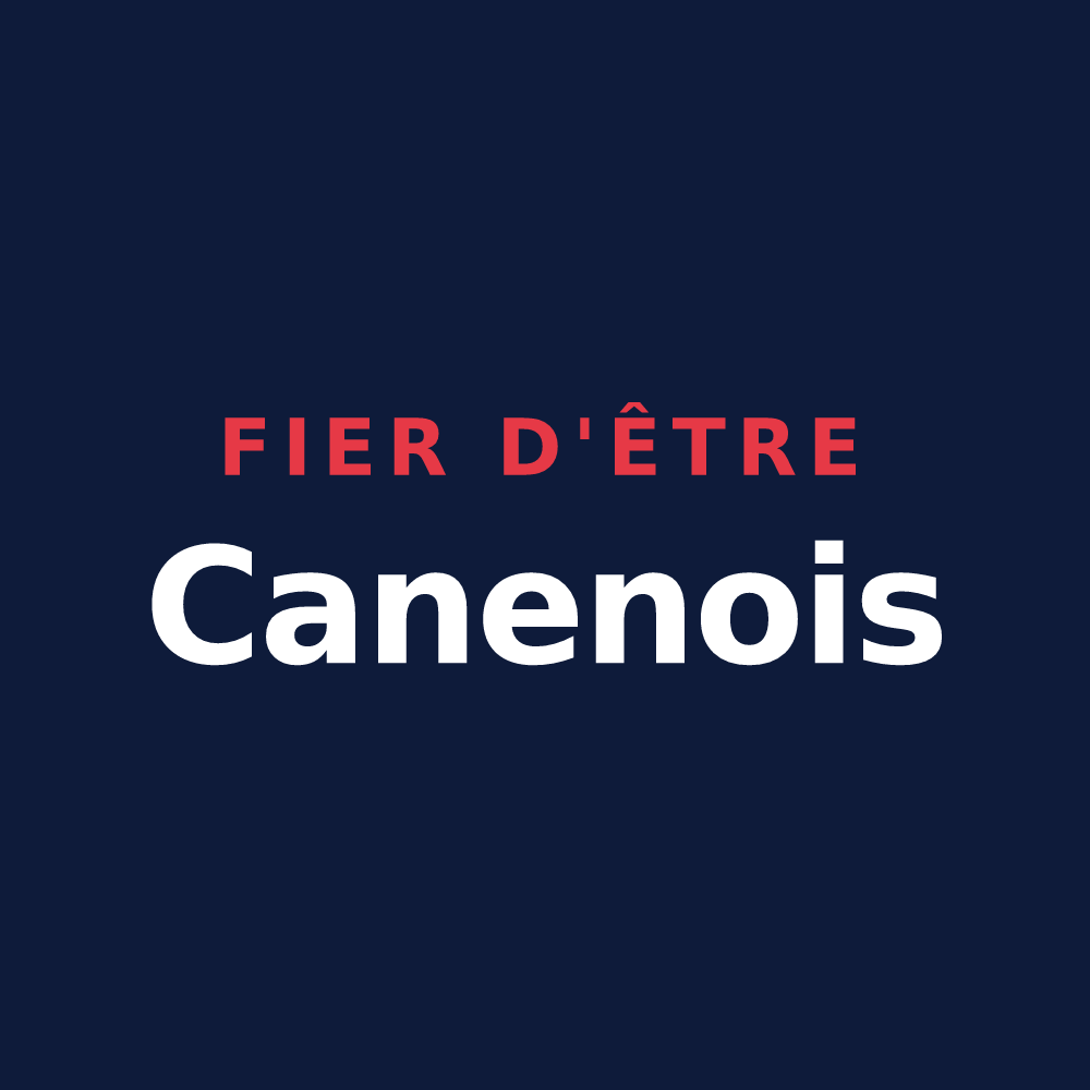 T-shirt « Fier d'être Canenois » — design pour Canens