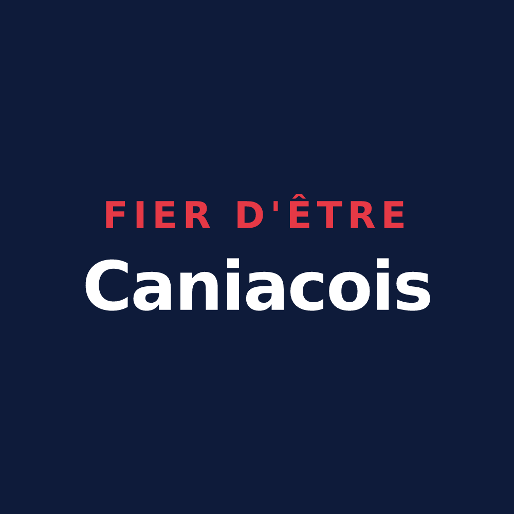 T-shirt « Fier d'être Caniacois » — design pour Caniac-du-Causse