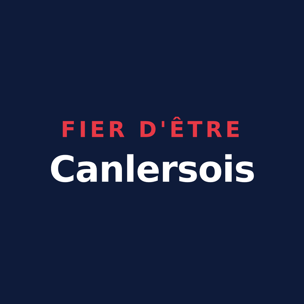 T-shirt « Fier d'être Canlersois » — design pour Canlers