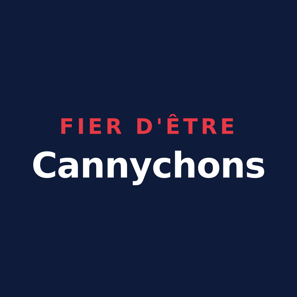 T-shirt « Fier d'être Cannychons » — design pour Canny-sur-Matz