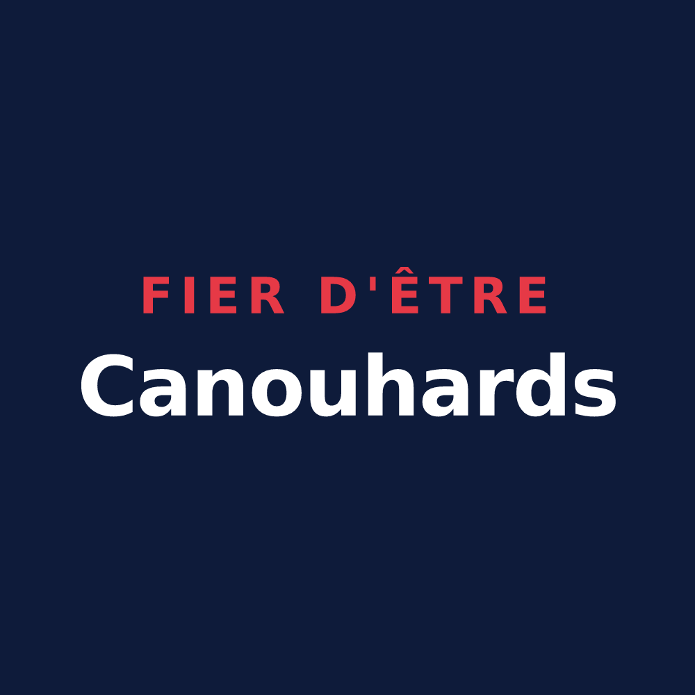 T-shirt « Fier d'être Canouhards » — design pour Canohès