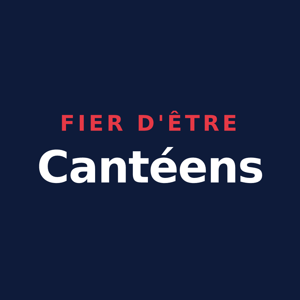 T-shirt « Fier d'être Cantéens » — design pour Canté