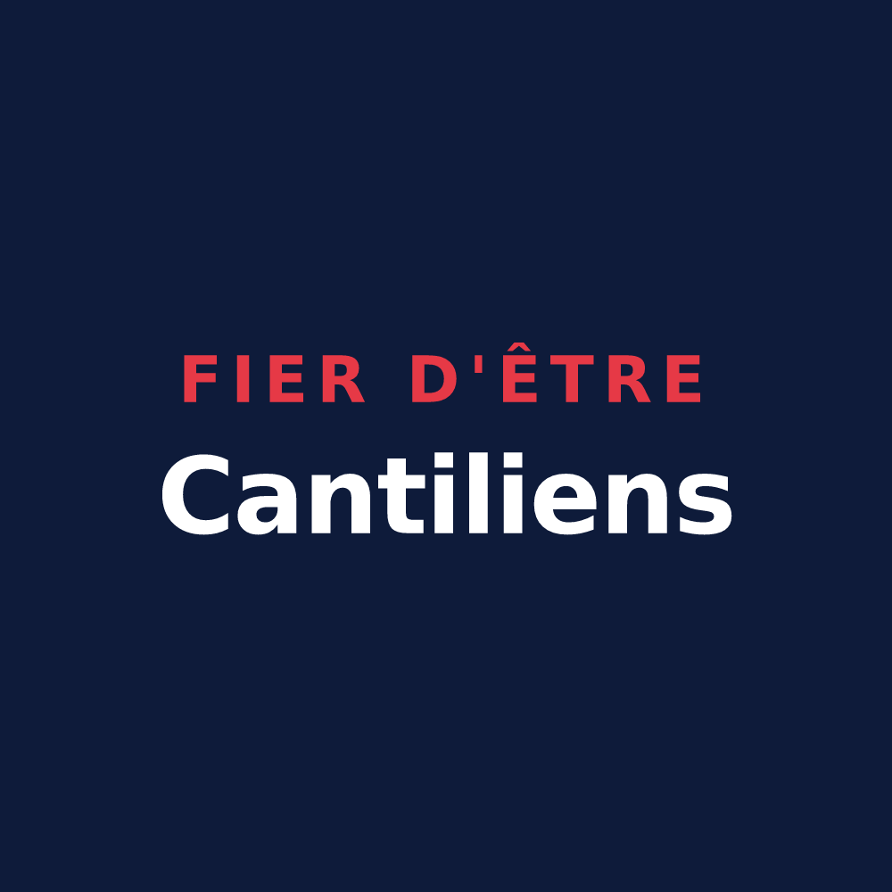 T-shirt « Fier d'être Cantiliens » — design pour Canteleu
