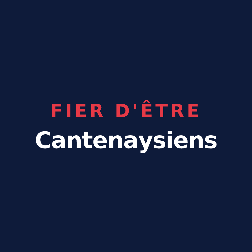 T-shirt « Fier d'être Cantenaysiens » — design pour Cantenay-Épinard