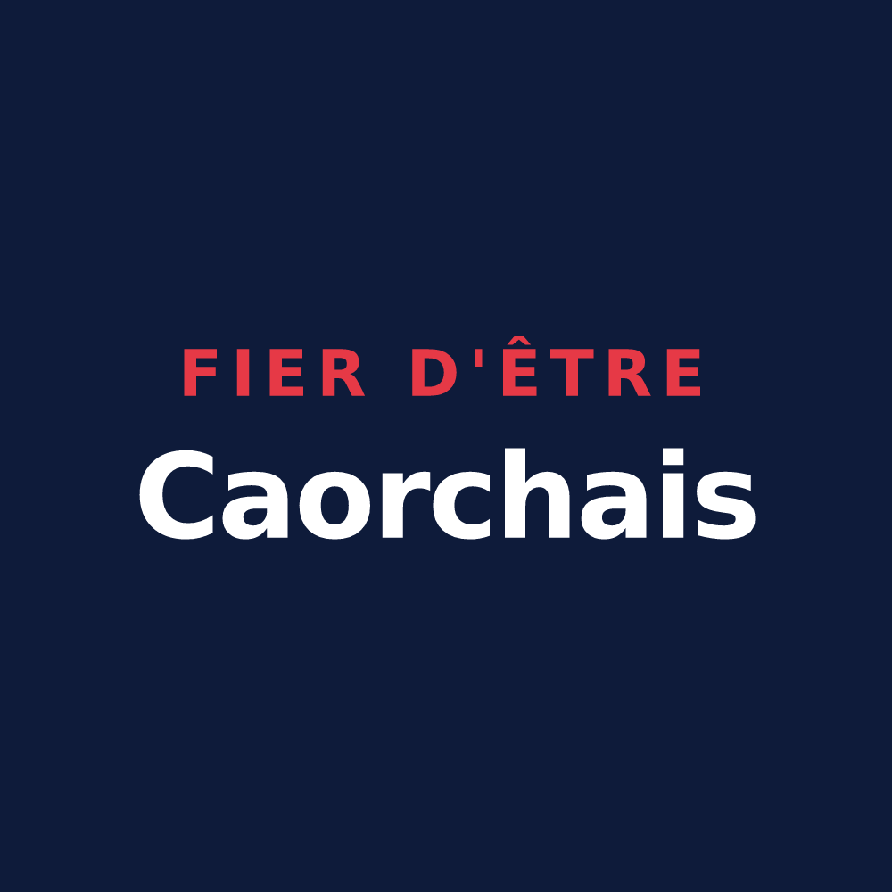 T-shirt « Fier d'être Caorchais » — design pour Caorches-Saint-Nicolas