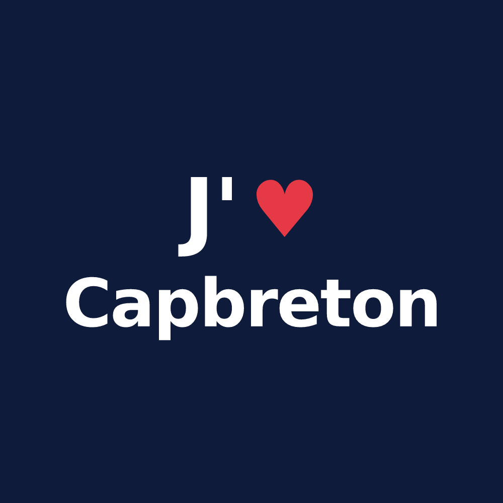T-shirt personnalisé Capbreton — design J'aime Capbreton