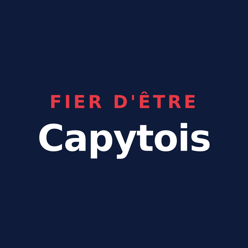 T-shirt « Fier d'être Capytois » — design pour Cappy