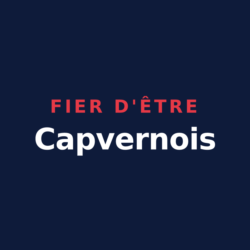 T-shirt « Fier d'être Capvernois » — design pour Capvern