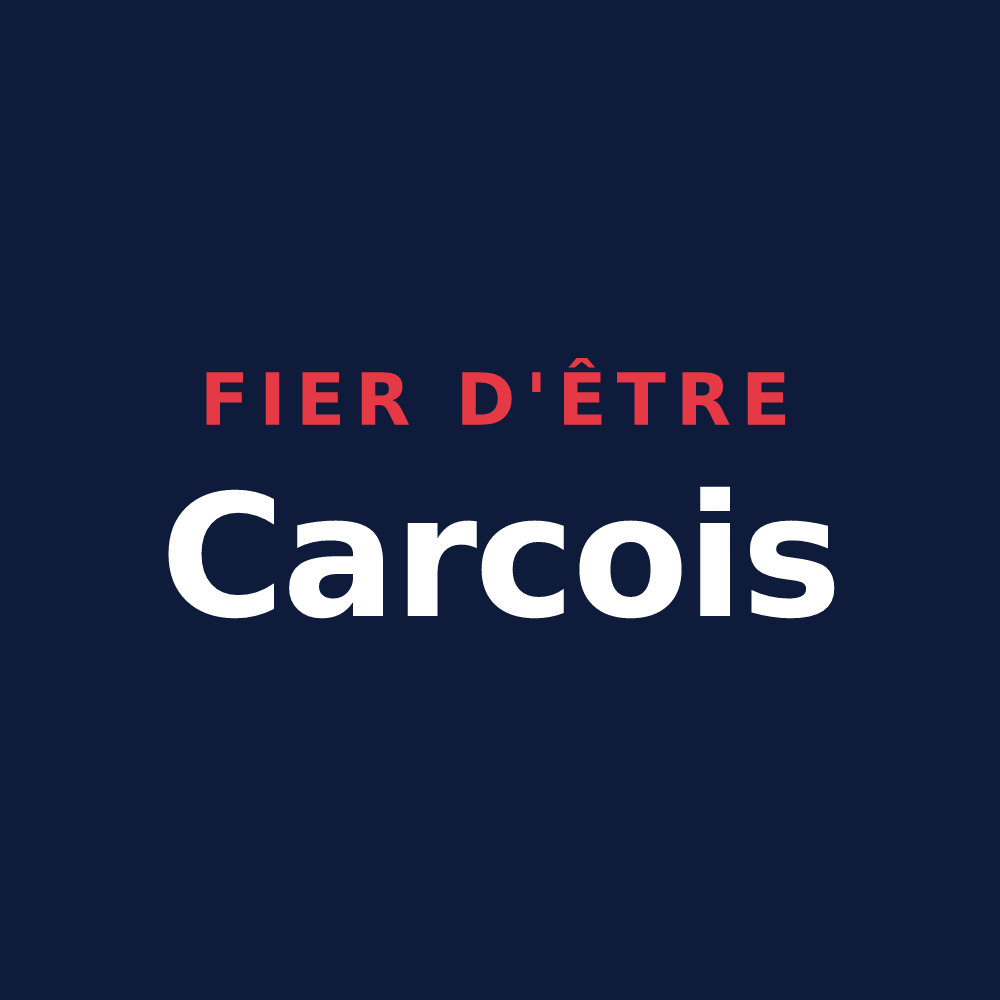T-shirt « Fier d'être Carcois » — design pour Carcagny