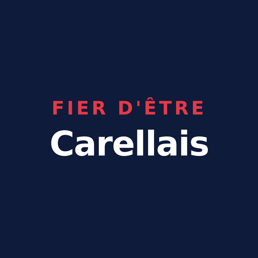 T-shirt « Fier d'être Carellais » — design pour Carelles